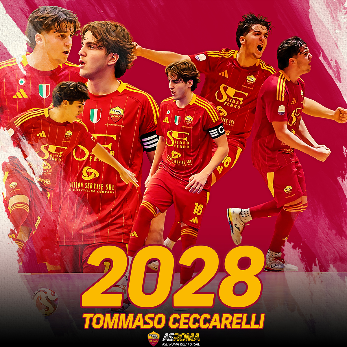 Ceccarelli rinnova il contratto con il Club fino al 2028