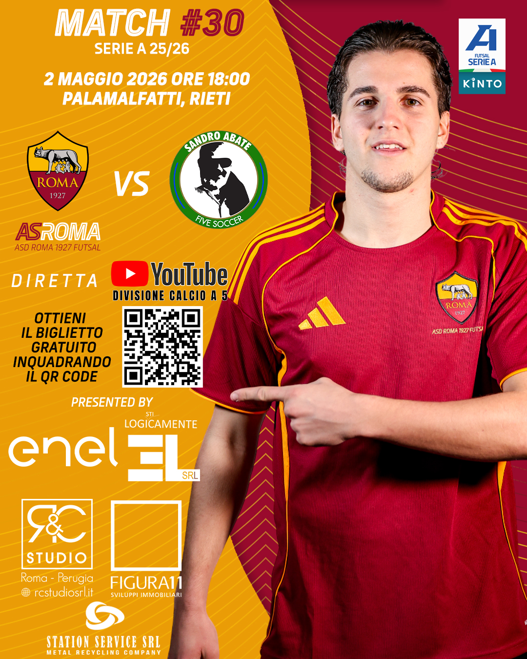 Ingresso gratuito previa registrazione | Roma 1927 - Sandro Abate