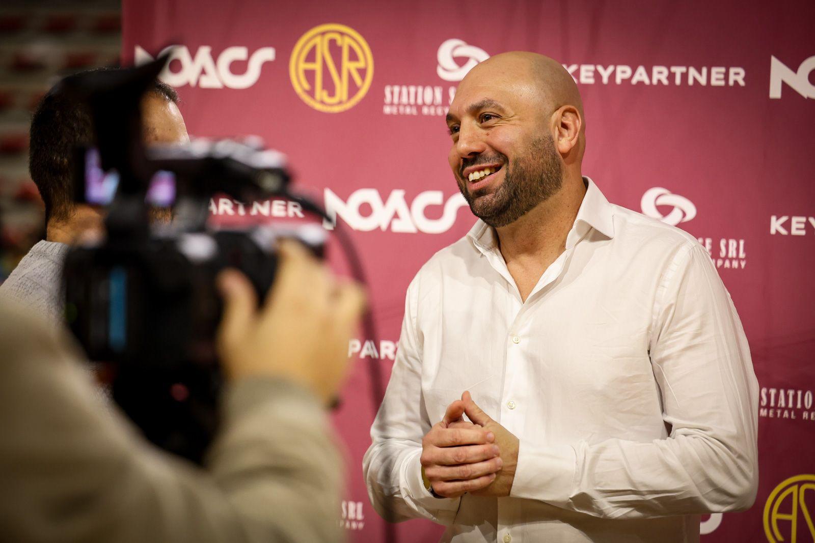 Mister Fabrizio Reali dopo Roma 1927 - Napoli Futsal