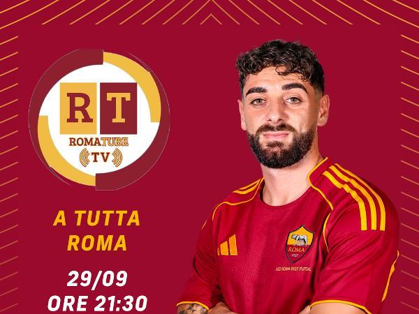 Matteo Biscossi ospite di A Tutta Roma su RomaTube TV