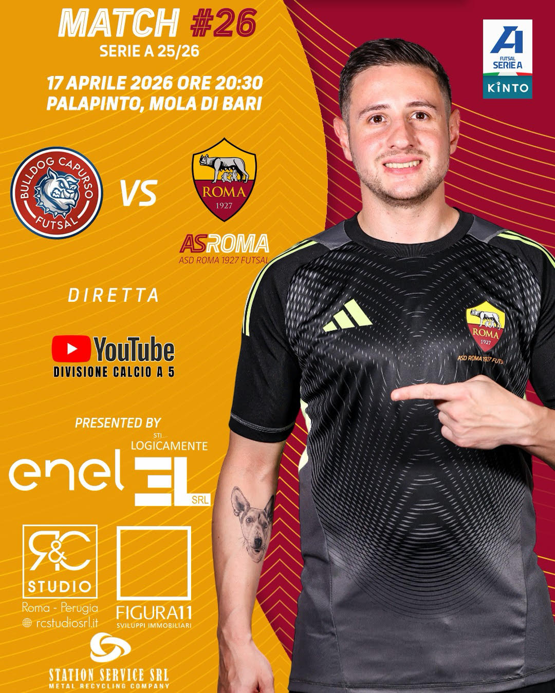 Global Work Capurso - Roma 1927 | La giornata numero 26