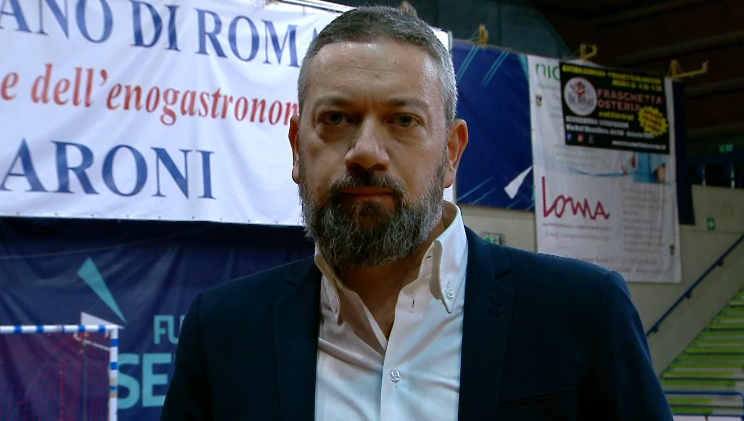 Roma 1927 Futsal - Napoli Futsal | Intervista al Presidente Verde