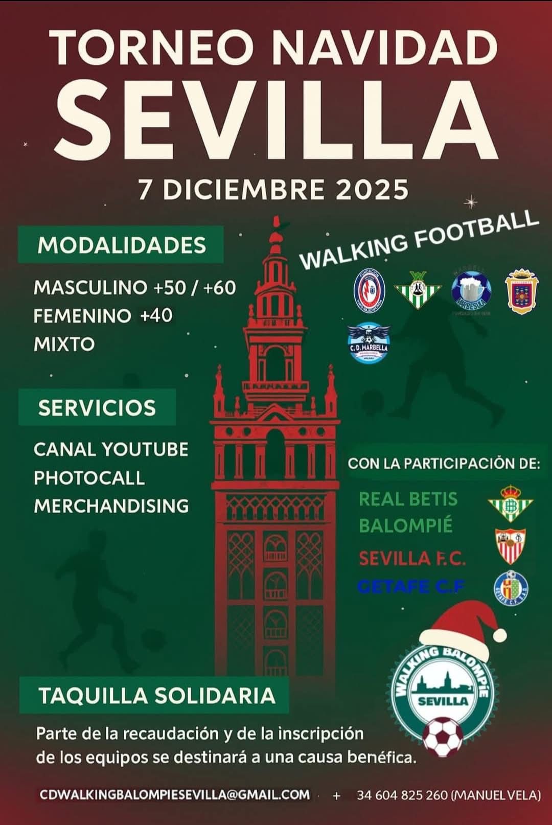 Walking Football | Torneo Navidad Sevilla